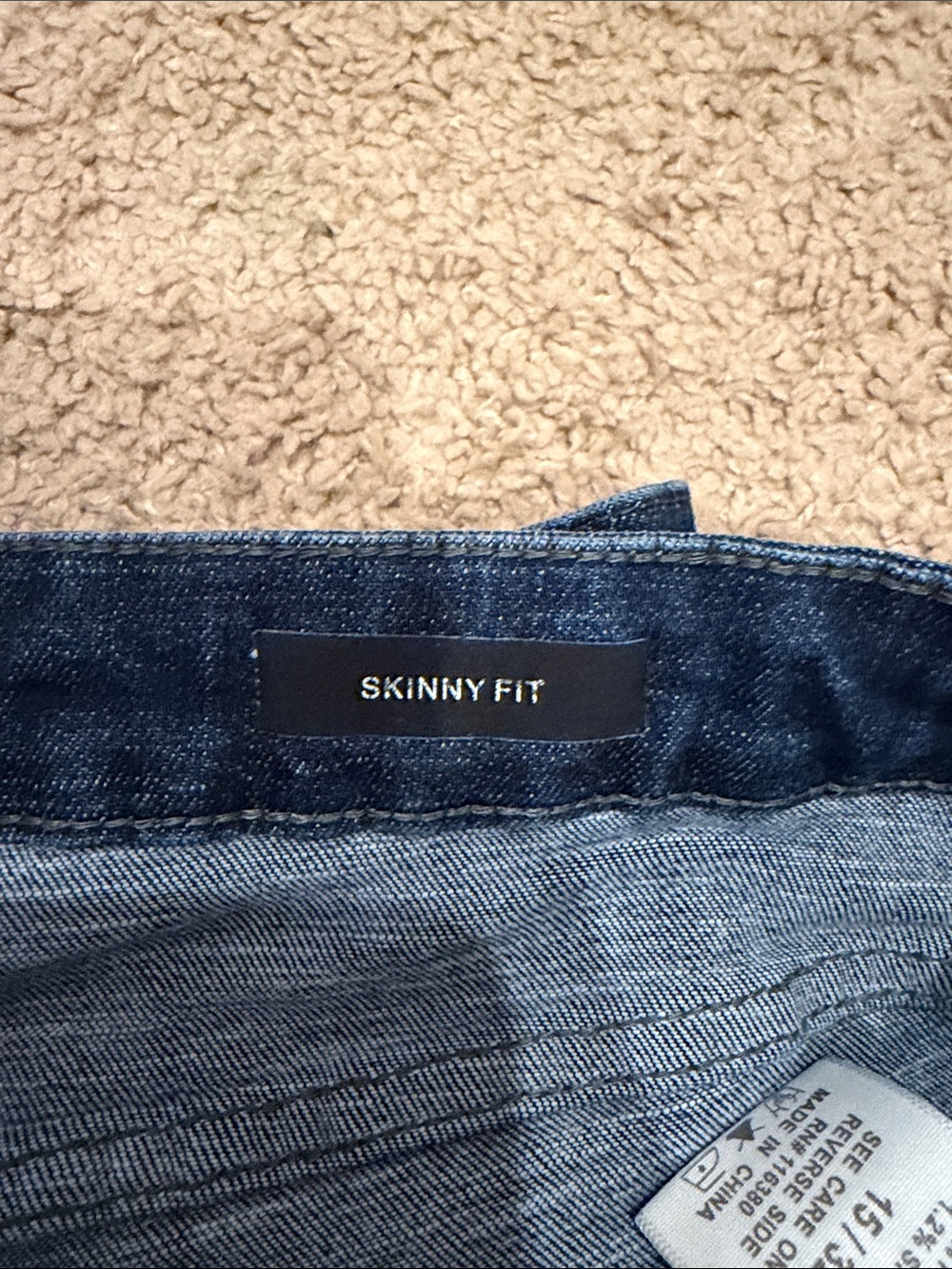 Judy Blue Dark Blue High-Rise Skinny Jeans - Picture 2 of 4